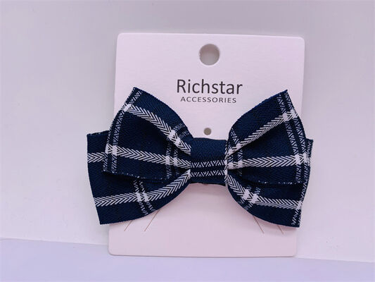 Stripe Bow Childrens Hair Accessories Hair Clips Plastic Multiscene