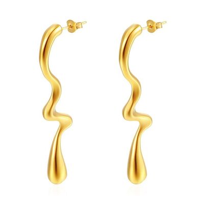 Lightweight Gold Statement Earrings Set Vintage Style For Alloy Lovers