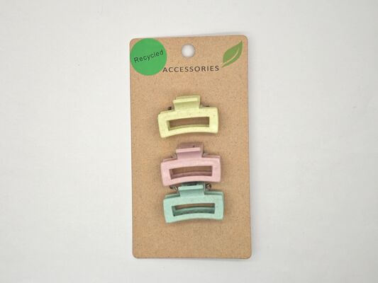 Hair Claw Clip with Various Color Arrangement and Custom Sizes