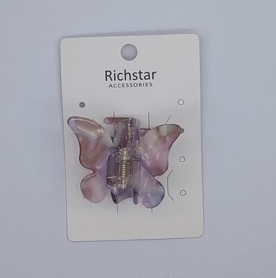 Acrylic Butterfly Hair Claw Clip , Butterfly Style Hair Claw Clip Hair Accessories