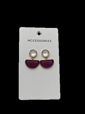 Elegant Geometric Stud Earrings for Women Simple Water Drop Design Classic Fashionable Jewelry Accessories