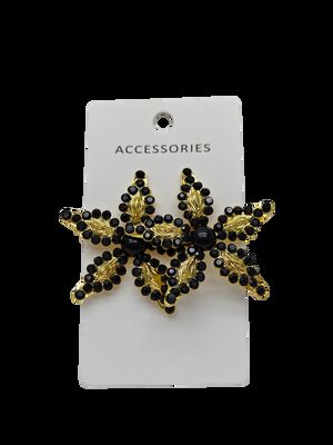 Luxury Boho Earrings for Women Dainty Bohemian Handmade Flower Studs Earring with Cubic Zirconia