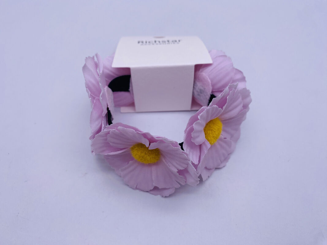 Reusable Flower Hair Accessory Scrunchie Stretchable Practical