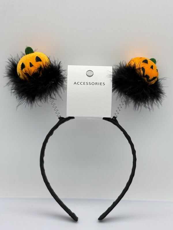 Easter Occasion High Range Halloween Pumpkin Hairband with Soft Furry Touch