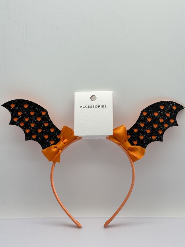 Range Glitter Bat Hairband for Halloween within Various Shapes